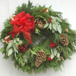 Gold Pine Cone Wreath